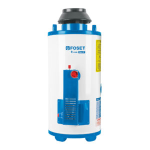 Calentador de paso, rápida recup, 9L, 2 serv, gas LP, Foset