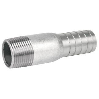 Niple de acero galvanizado 3/4' tipo botella, Foset