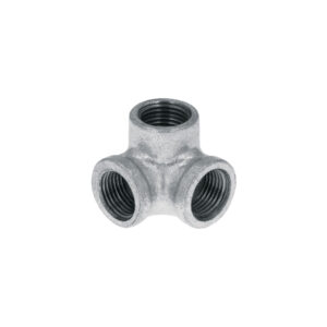 Codo rincón acero galvanizado de 1/2′, Foset