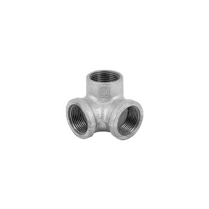 Codo rincón acero galvanizado de 1′, Foset