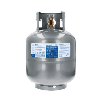 Cilindro portátil para gas LP, 20lb (9kg) Foset