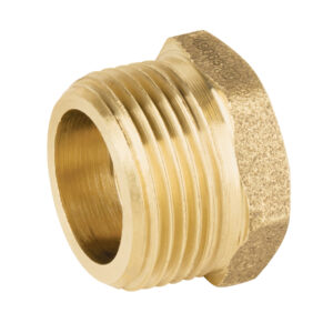 Reducción bushing de latón, 3/4′ x 1/2′, Foset