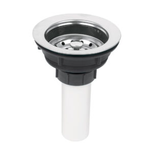 Contracanasta 3-1/2′ inox, tubo plástico, Foset