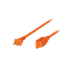 Extensión eléctrica de uso rudo 12 m 2×16 AWG, Volteck