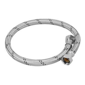 Manguera para boiler, acero inox, 1/2’x3/4′, 40 cm, Foset