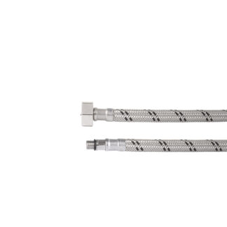 Manguera para monomando, acero inox, 1/2' x 3/8' UNF, 55cm