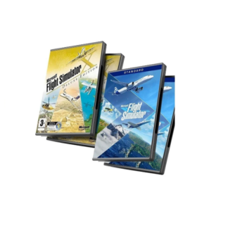 Microsoft Flight Simulator X Deluxe + Microsoft Flight Simulator 2020 - Pc