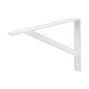 Ménsula de acero reforzada blanca 10 x 16′, Fiero