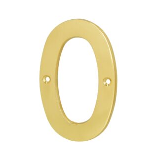 Número 0 de latón sólido 4', Hermex