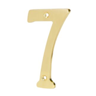 Número 7 de latón sólido 4', Hermex