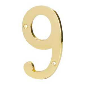 Número 9 de latón sólido 4′, Hermex