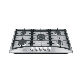 Parrilla gas empotrable 90cm, 5 quem, acero inox, Riviera