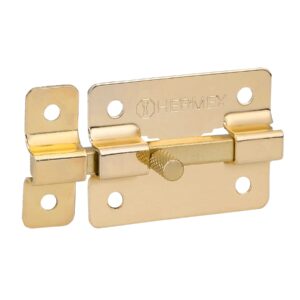 Pasador de barra plana 3′ acabado latón, Hermex