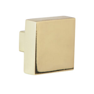 Perilla metálica estilo ‘Andamio’ acabado latón brillante