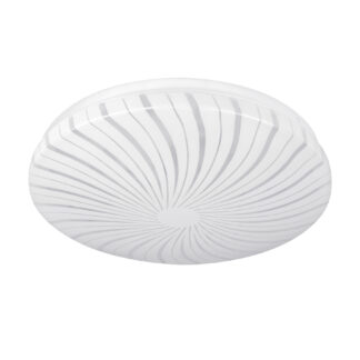 Luminario LED 8 W tipo plafón decorativo luz cálida, Volteck