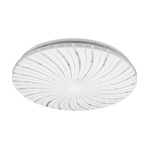 Luminario LED 18 W tipo plafón decorativo luz cálida
