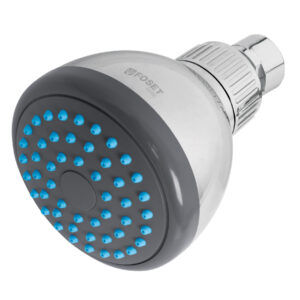 Regadera redonda de ABS 3′ sin brazo, Foset Basic