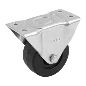 Rodaja hule 3′, placa fija con buje, carga 90 kg, Fiero
