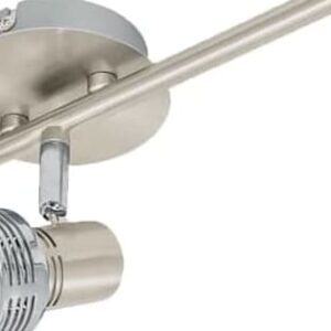 Luminario de sobreponer con 3 spots base GU10, Volteck