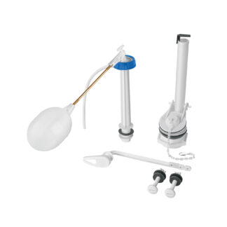 Juego de accesorios para WC, 2' con flotador, Basic