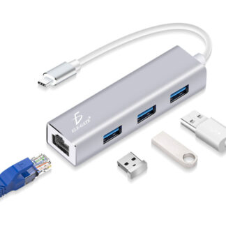 Adaptador HUB Usb Tipoc 3.1 Ethernet RJ45 Gigabit