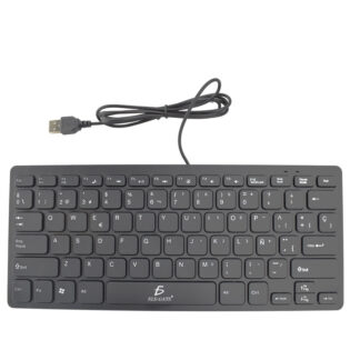 mini teclado usb alambrico 78 teclas Español