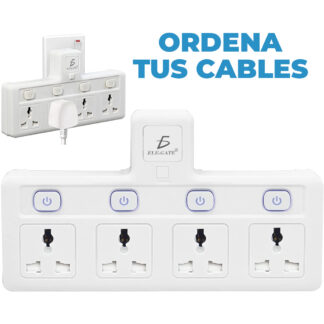 Adaptador de corriente de pared de luz nocturna pequeña, interruptor Individual, Control de 4 vías