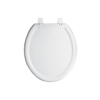 Asiento redondo para WC, abierto, económico, blanco, Foset