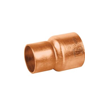Cople reducción campana cobre 1′ x 3/4′, Foset