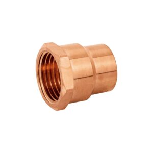Conector de cobre, rosca interior 1/2′, Foset