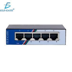 Conmutador Gigabit Switch Poe con 5 Puertos Rj45 1000 Mbps