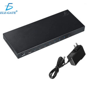 Splitter Hdmi 4K 30HZ Divisor Señal Amplificador Tv Monitor