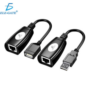 Extencion Por Cabe Usb A Ethernet Rj45 Adaptador Convertidor