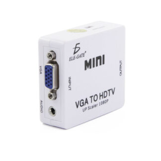 Mini Convertidor Adaptador De Señal Vga A Hdmi 1080p Tv
