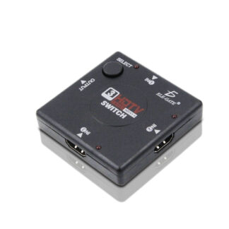 Switch Selector De 3 Puertos Hdtv Hdmi Full Hd 1080p