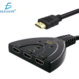 Hdmi Switcher 4k 3 Entradas 1 Salida Selector Connector