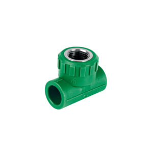 Tee hembra de PPR 1/2′ con inserto metálico, Foset
