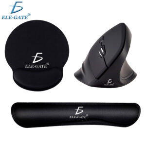 Kit Gamer Confort Incluye 1 Mouse Vertical , 1 Mouse Pad y 1 Almohadilla Vertical para Teclado