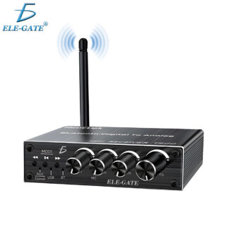 Convertidor de Audio Digital a Analógico de 192 KHz con Receptor Bluetooth 5.3 con Control