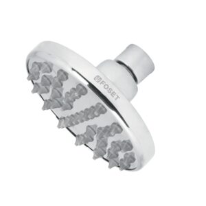Regadera cromo 4′ plato redondo, sin brazo, Foset Element