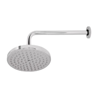 Regadera cromo 8' plato redondo, con brazo, Foset Element