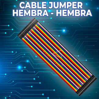 Cables de Puente de Placa de Pruebas de Pines Hembra a Hembra