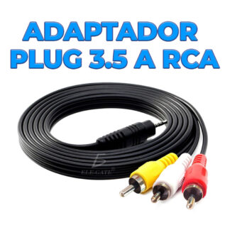 Video Audio Cable TV Macho a 3 RCA Macho