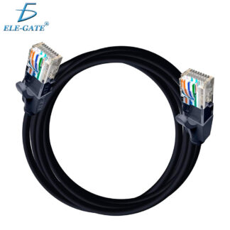 Cable para Red Cat7 Vention RJ45 Ethernet UTP Negro 1m