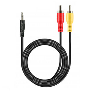 Adaptador de Cable Jack 3.5mm a Salida de Audio RCA