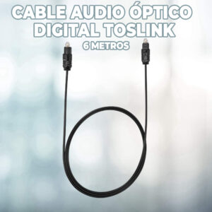 Cable Toslink De Fibra Optica 5 M Audio Alta Calidad b