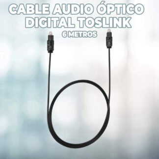Cable Toslink De Fibra Optica 5 M Audio Alta Calidad b
