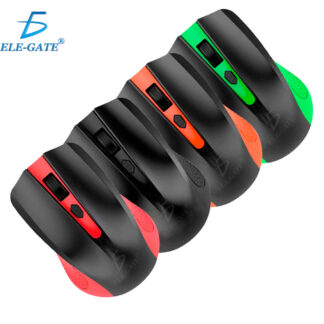 Mouse Inalámbrico Ergonómico 5 Niveles Receptor USB, Seguimiento Óptico