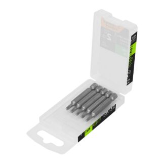 Estuche con 5 puntas torx T15 largo 2', Truper Expert