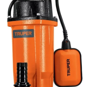 Bomba sumergible hierro fundido, agua limpia, 1/2 HP, TRUPER